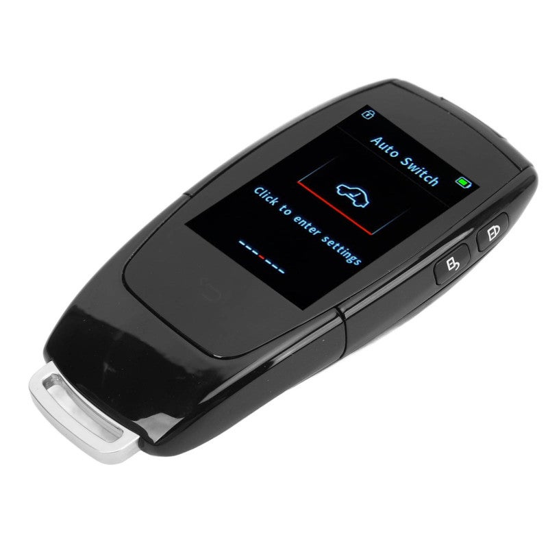 LCD Screen Smart Key Zinc Alloy Universal Car Key Fob - Keyless Entry Auto Lock Intelligent Car Remote Key with LCD Display for All Models - Image 3