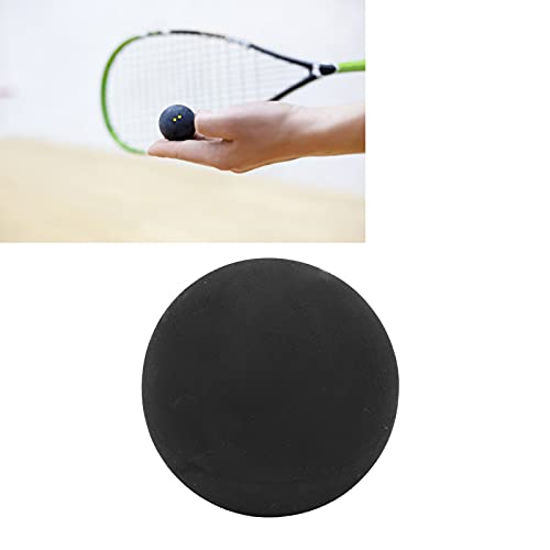 Shanrya Double Yellow Dot Squash Ball, High Reliability Practical to Use Excellent Performance Rubber Squash Balls for Friends for Practice - Image 3