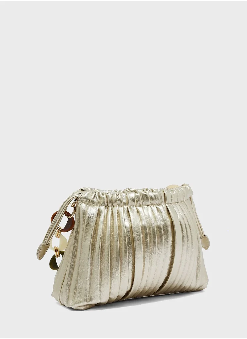 بيفرلي هيلز Pleated Crossbody Bag