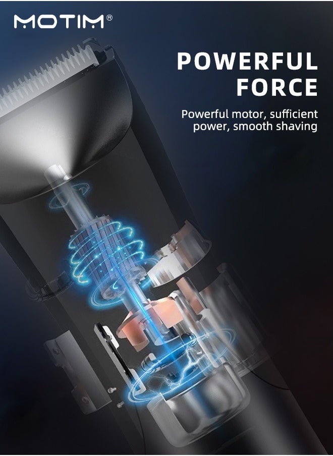 Motim Electric Body Trimmer for Men, Body Shaver Groomer Safe Suitable for Groin and Body, Waterproof Body Shaver Groomer Safe Suitable for Sensitive Areas Ball Shaver Wet and Dry, Rechargeable  - Image 4