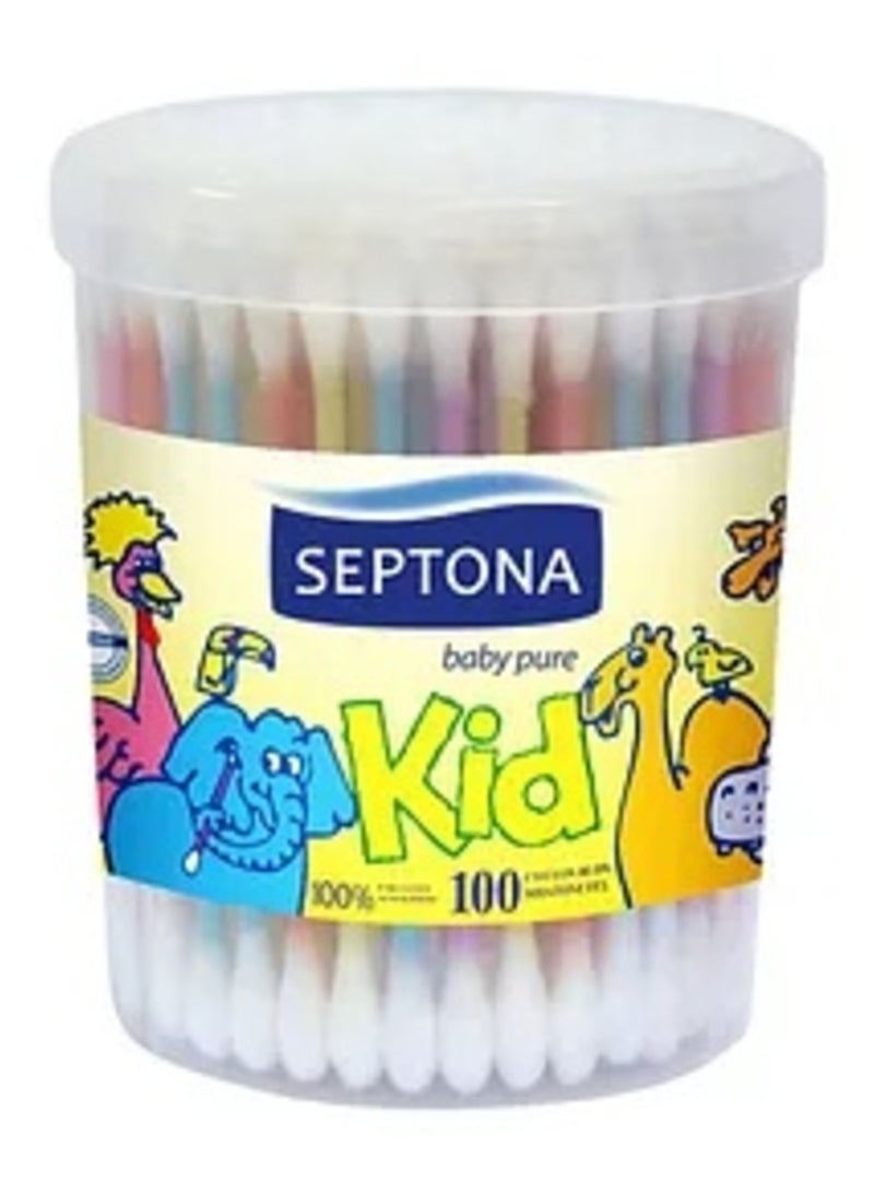 Cotton Buds Drum Kids 100s
