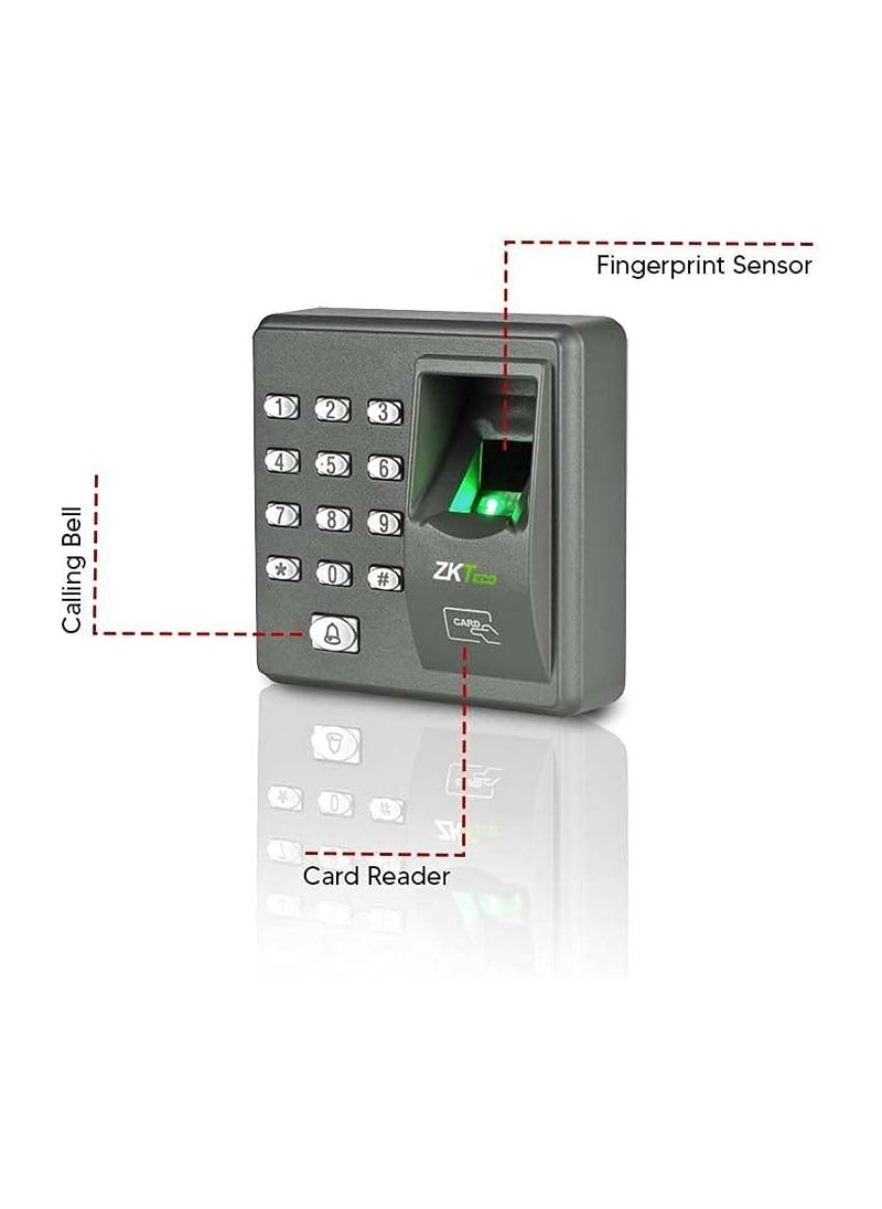 ZKTeco ZKTeco Fingerprint Access Control Machine with Fingerprint Access and Card Access – X7  - Image 4