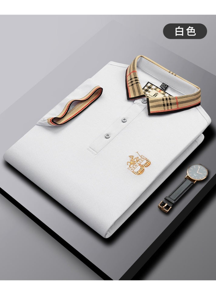 Best Summer Men's Shirt Short Sleeve Polos Fashion Embroidery Casual Shirt Men Clothing Golf Wear Tee Shirt - Image 2