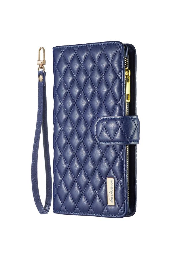 S-TOP Case For OPPO A38 4G Diamond Lattice Zipper Wallet Leather Flip Phone Case - Image 2