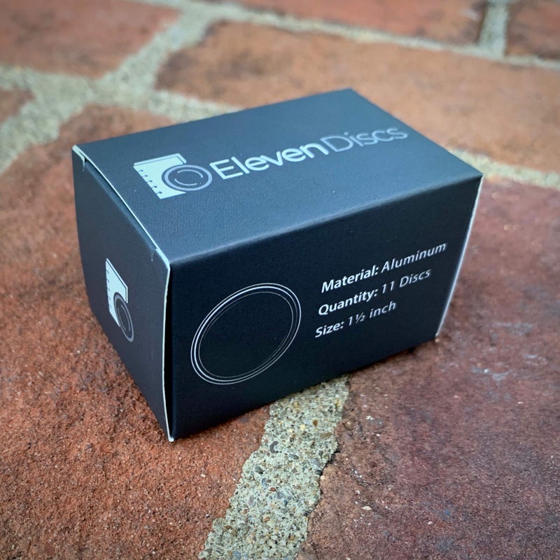 Eleven Discs 1Â½-Inch Aluminum Discs for Discbound Notebooks (Silver, Set of 11) - Image 2