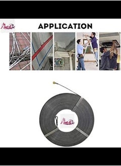 ABBASALI Heavy Duty Wire Pulling Spring Electric or Communication for Electrical Works and Multi Purpose Use (5mm x 50 Meter)  - Image 2