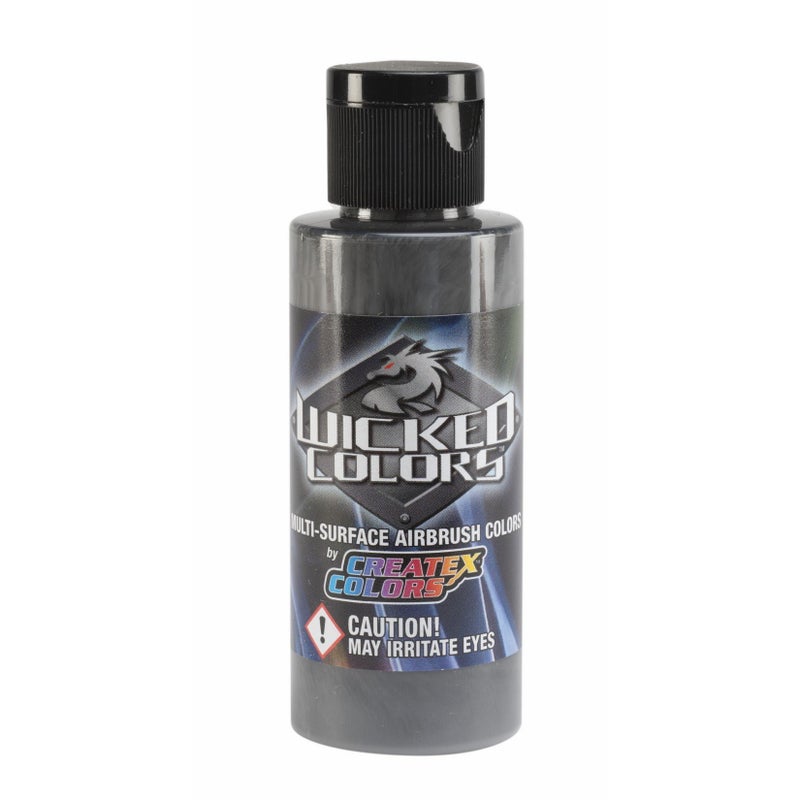 Wicked Colors Createx W014 Grey 2oz. water-based universal airbrush paint. by SprayGunner - Image 5