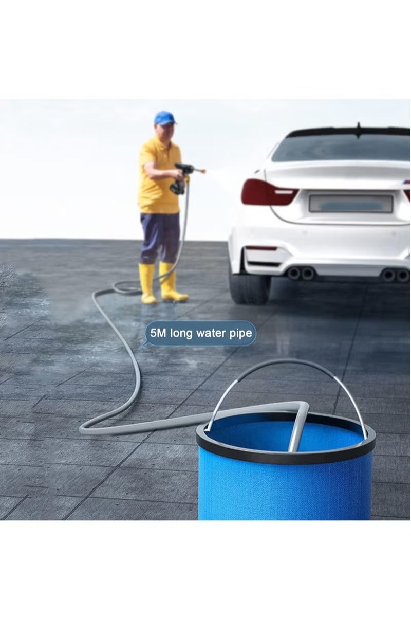 Hicomony Portable Cordless Pressure Washer Gun Car Wash Pump, Electric 18000 mAh Battery Powered Pressure Washers, 652 PSI, for Car, Home & Garden Watering - Image 3