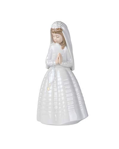 NAO Girl Praying. Porcelain Communion Figure. - Image 1