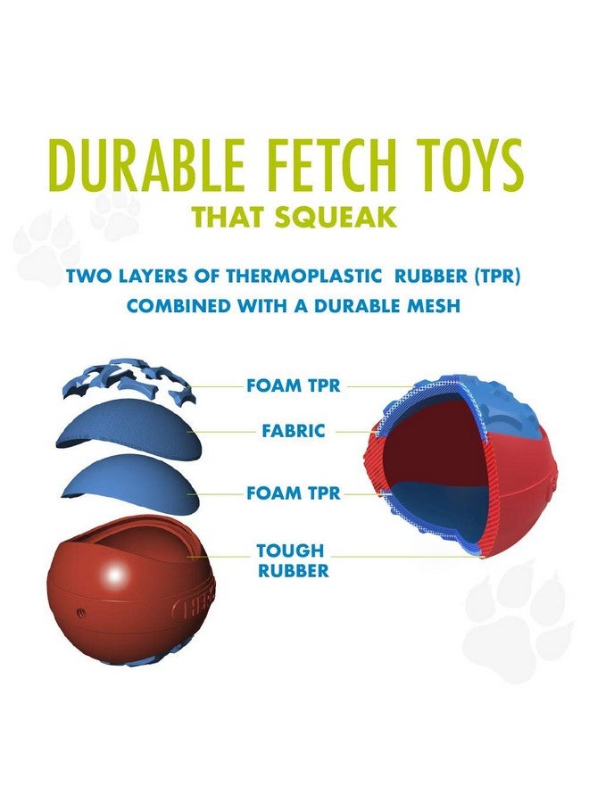 Hero Outer Armor, Fetch Dog Toy, Floats & Squeaks - Image 4