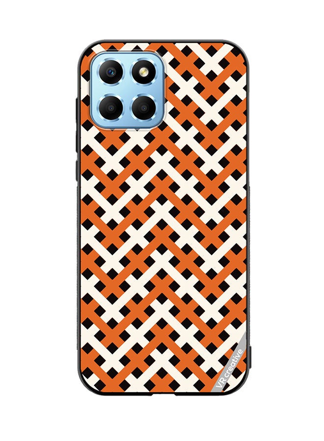 VR CREATIVE غطاء حماية لهاتف Honor X8 5G بتصميم قوام متعدد الألوان - Image 1
