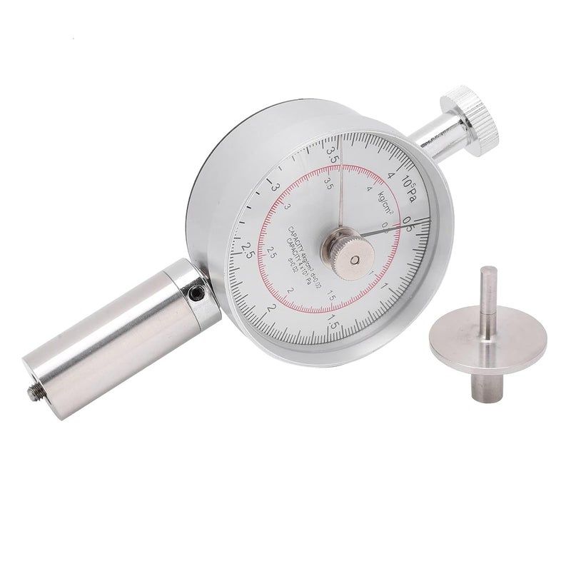 Portable Fruit Hardness Tester with Detachable Probe and Dual Pointer Dial - Image 1