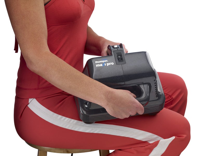 Thumper Maxi Pro Percussive Massager - Deep Tissue Full Body Massager for Professional use. Full Body Massage in 5 Minutes! Powerful Percussion Massager for Chiropractic clinics, with 5 speeds - Image 4