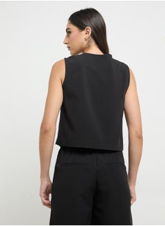 ONLY Button Detail Waistcoat  - Image 2