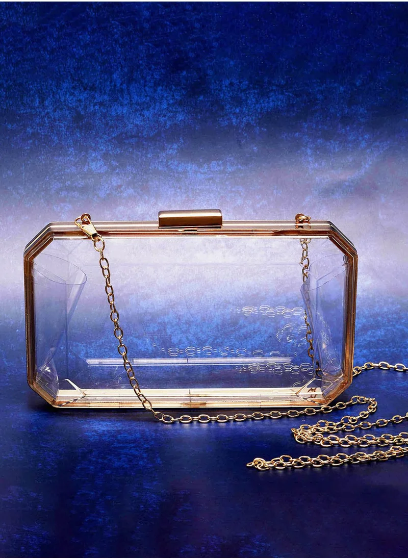 صوص هاوت Sheer Elegance Transparent Clutch