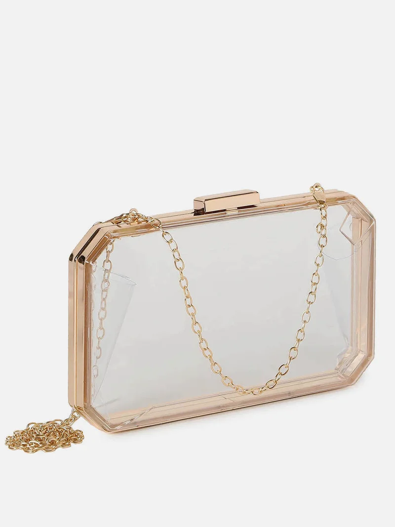 صوص هاوت Sheer Elegance Transparent Clutch