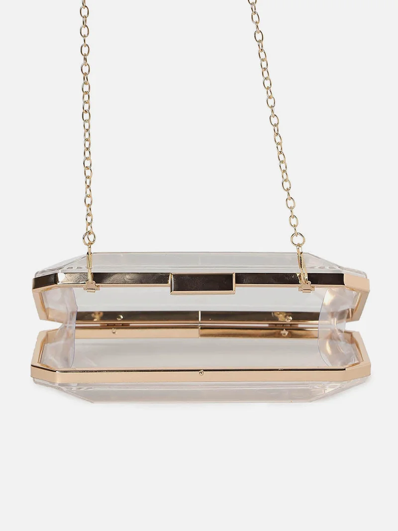 صوص هاوت Sheer Elegance Transparent Clutch