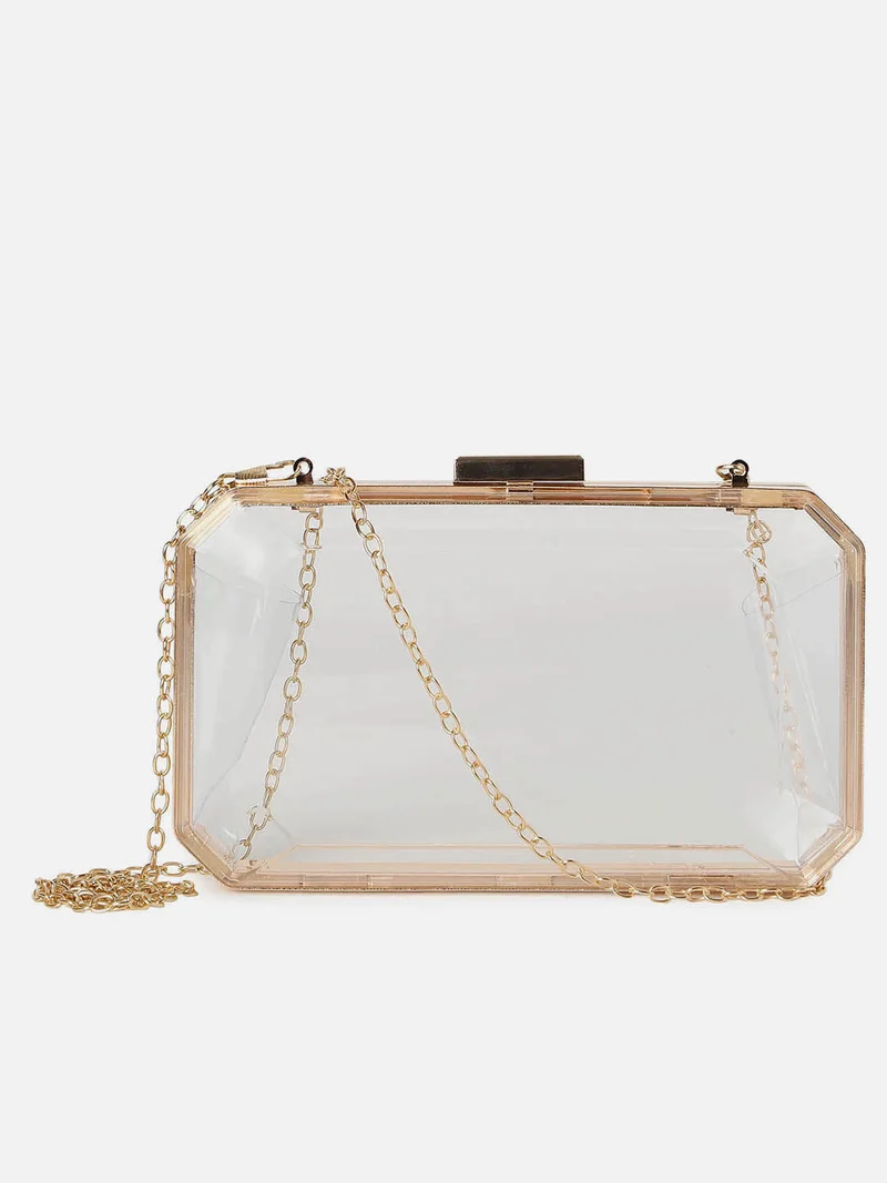 صوص هاوت Sheer Elegance Transparent Clutch