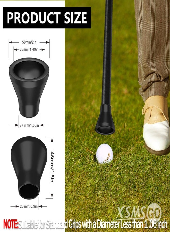 XSMSGO 4pcs Golf Ball Retriever,Quick-Install Golf Ball Picker Upper Tool,Durable Golf Ball Grabber for Putter and Swing Handle Golf Accessories (Suction Cup) - Image 3
