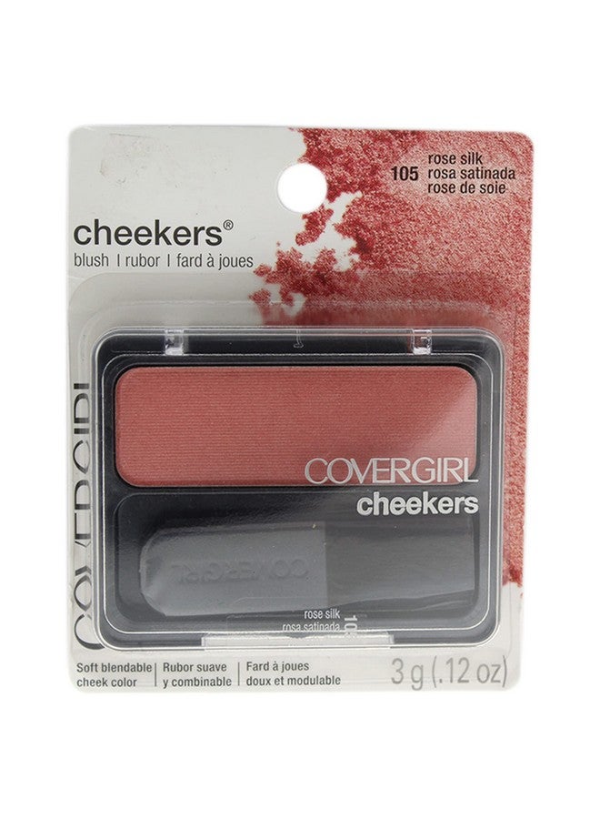 Covergirl Cheekers Blush Rose Silk [105] 0.12 Oz