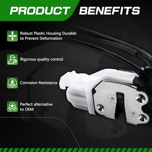 TCFWED Door Lock Latch Actuator Compatible with Hyundai Santa Fe/Santa Fe Sport 2013-2018,Santa Fe XL 2013-2019, Front Passenger Side,Replace # 81320-2W010,813202W010 - Image 4