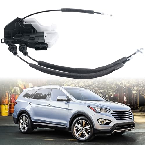 TCFWED Door Lock Latch Actuator Compatible with Hyundai Santa Fe/Santa Fe Sport 2013-2018,Santa Fe XL 2013-2019, Front Passenger Side,Replace # 81320-2W010,813202W010 - Image 1