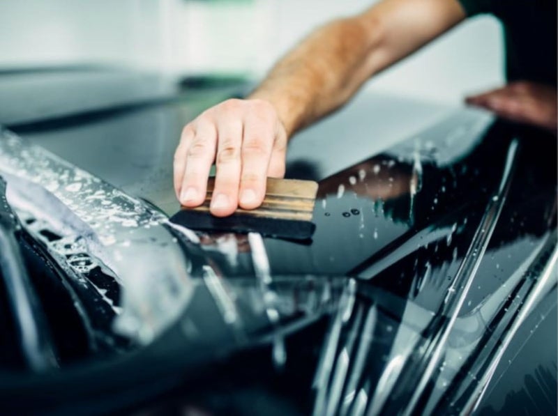 ورق لاصق شفاف من WALLMATE فينيل لامع 30X127 سم فيلم تغطية ذاتي اللصق قابل للإزالة