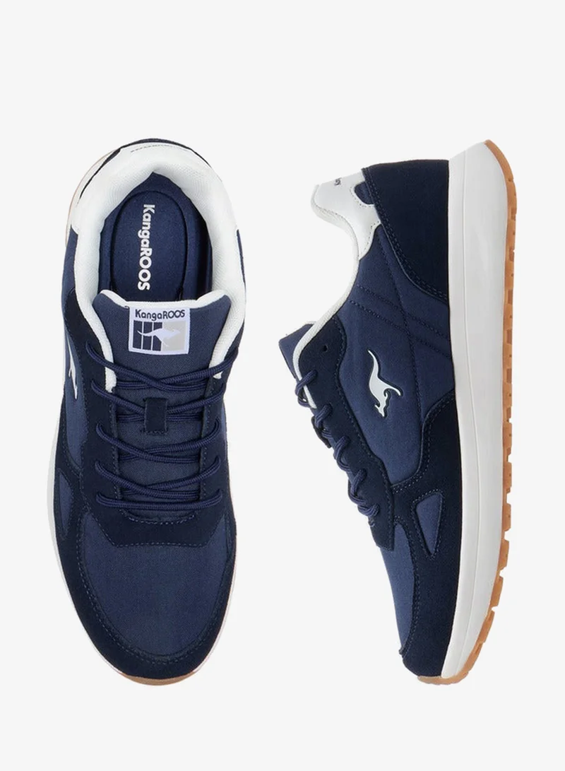 kangaROOS Men's Logo Detail Sports Shoes with Lace-Up Closure