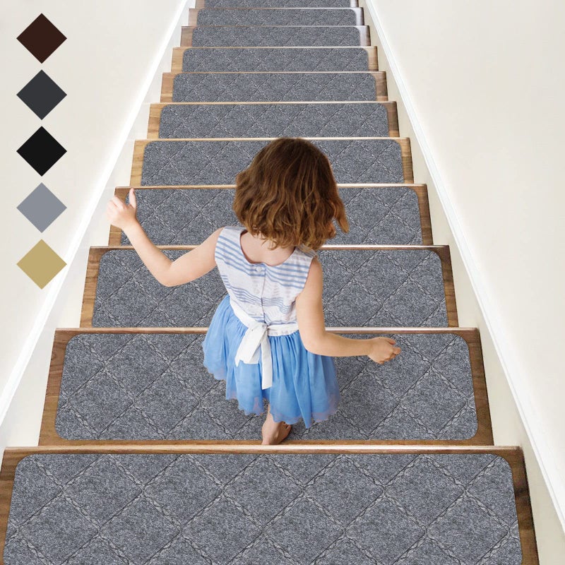 سجاد درجات السلم غير القابل للانزلاق من ريولاند 15 قطعة