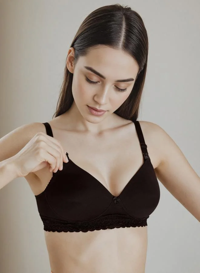 Splash FAV Nursing Bra with Lace Trim