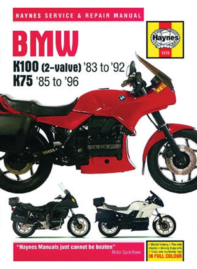 BMW K100 & 75 2-valve Models (83 - 96) Haynes Repair Manual  - Image 2