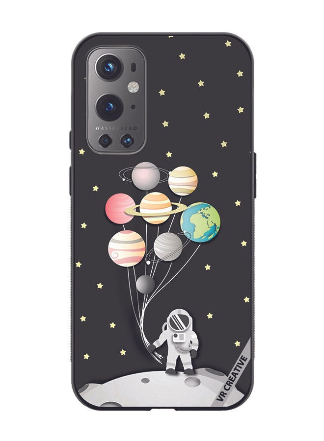 VR CREATIVE Protective Case Cover For OnePlus 9 Pro Astronaut Design Multicolour - Image 1