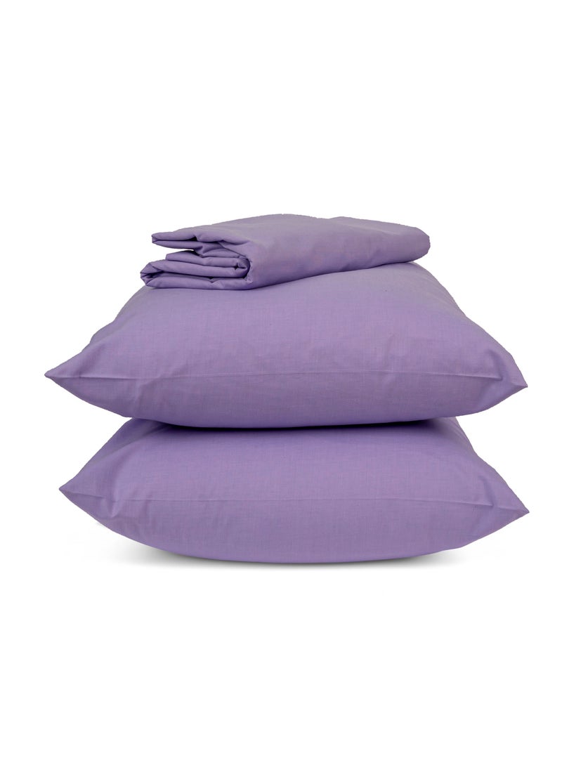 Home of linens - Flat Sheet Set Lavender 260x260 - Image 1