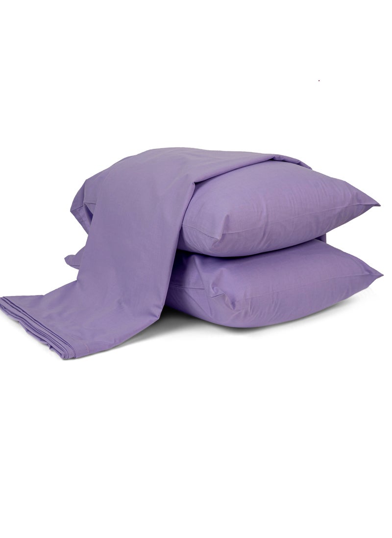 Home of linens - Flat Sheet Set Lavender 260x260 - Image 1