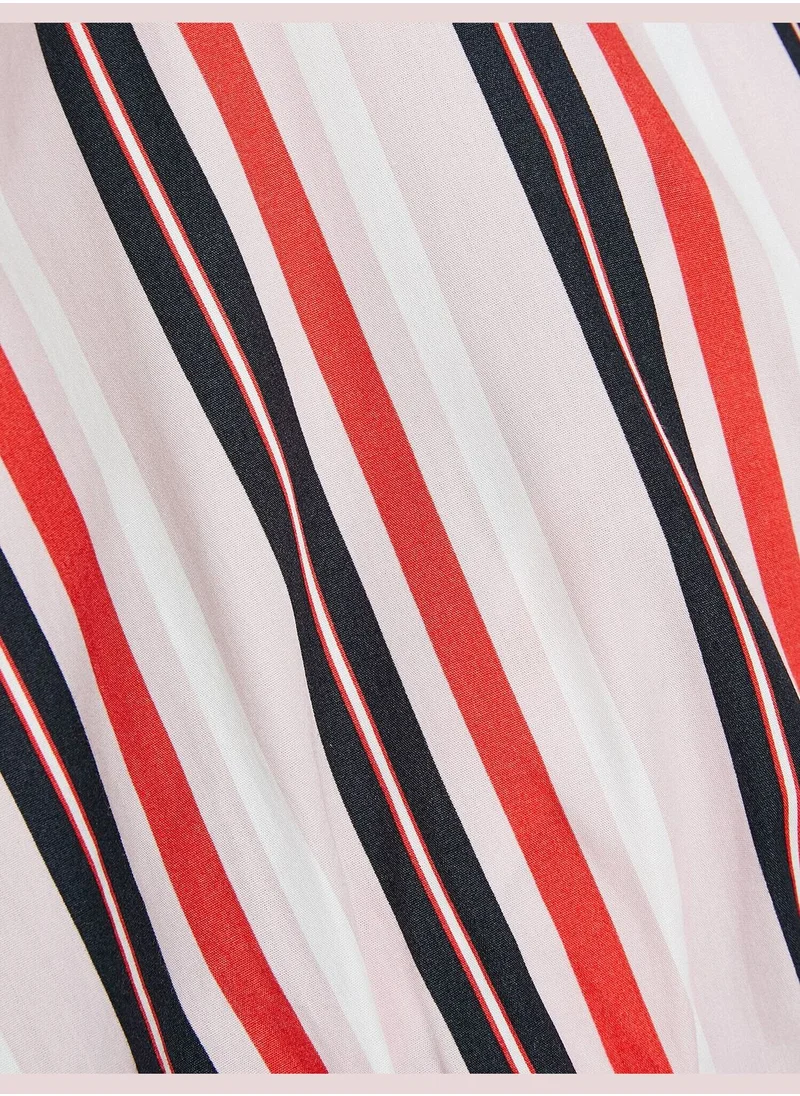 كوتون Striped Blouse