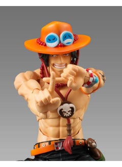 General One Piece Action Ace Doll Model Tabletop Ornament Fire Fist Ace Model Toy Decoration Collection Gifts  - Image 2