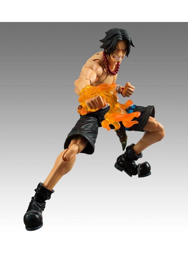 general One Piece Action Ace Doll Model Tabletop Ornament Fire Fist Ace Model Toy Decoration Collection Gifts  - Image 3