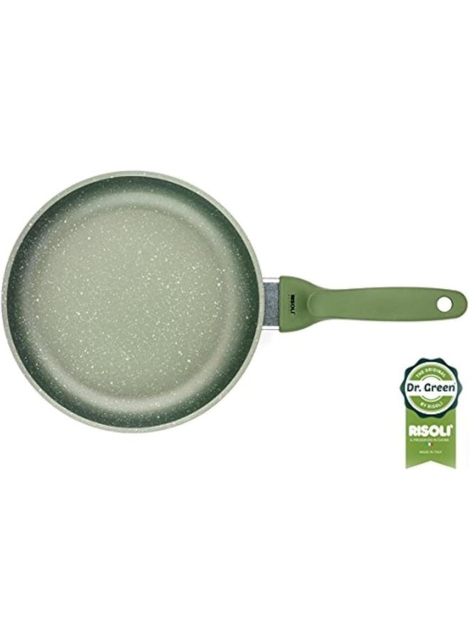 Risoli Dr Green Induction Frypan Eco-Friendly Non-Stick Frying Pan with Soft-Touch Handle, (24 CM) - Image 3
