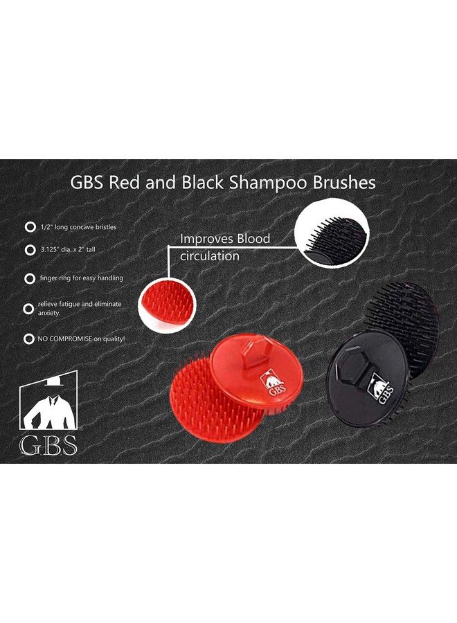 G.B.S Hair Brush 2 Pack Scalp Massage Dandruff Brush Promotes Healthy Hair For Women & Men Grooming Brush Massage Brush For Scalpanti Dandruff Brush All Hair Growth - Image 3