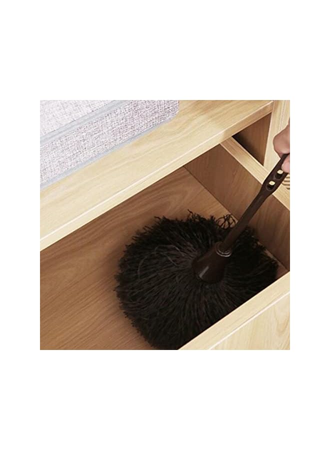 promass Microfiber Delicate Duster with Comfortable Non Slip Handle Mini Dusting Wand Washable Mini Brush with Good Hand Grips for Kitchen Laptop Keyboard Corner Dust Removal (Coffee) - Image 5