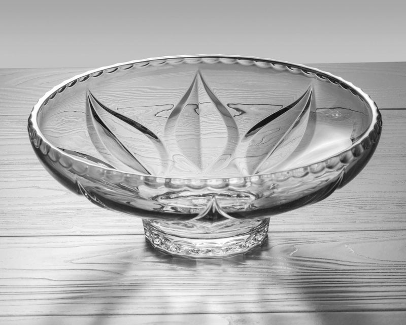 Amlong Crystal Crystal Fruit Bowl, 12.5 inch Diameter - Image 4