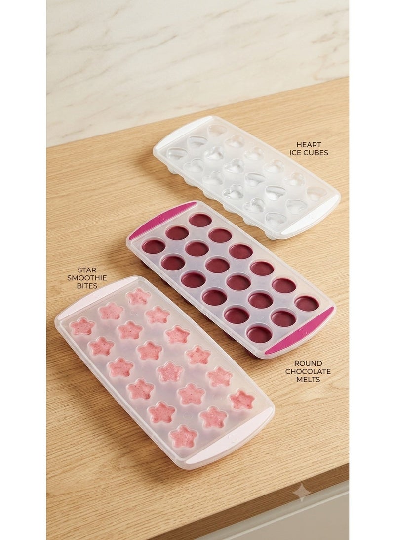 Silicone ice cube tray – 18 compartments, easy-release design, and multi-purpose - Image 1