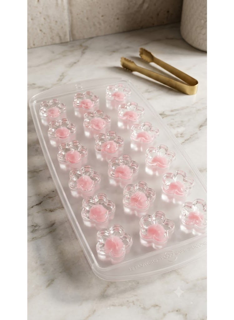 Silicone ice cube tray – 18 compartments, easy-release design, and multi-purpose - Image 2