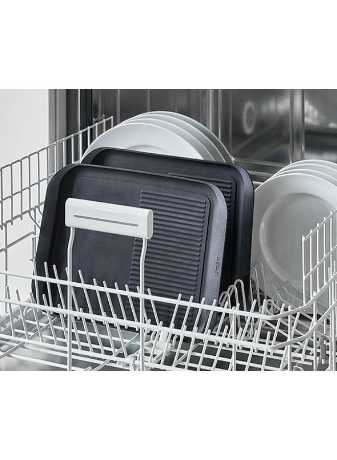 RISOLI' EXPLORA 00114B/26TP0 Dual Grill 30 x 22.5 cm for Multiple Cooking Cast Aluminium - Image 5