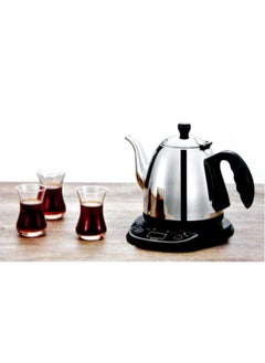 Generic Arabic Coffee and Tea Maker 1L 1600W GA-C9845 Silver/Black  - Image 2