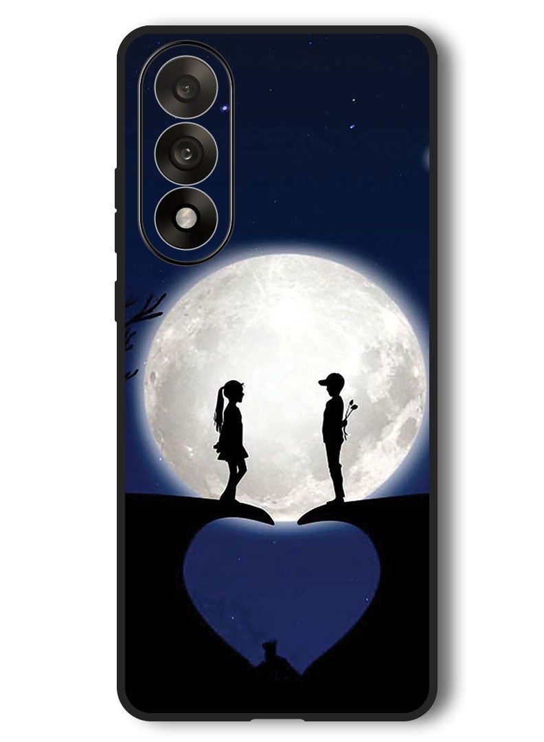 Theodor Case Compatible with OnePlus Nord 5 6.83 Inch Protection Shockproof Bumper Cover Lovers On Hill - Image 1