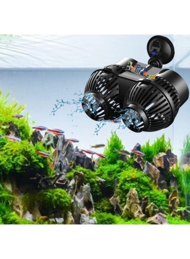 VAYINATO Sobo (WP-800M | 25W | 20000L/H) 360 Degree Dual Powerhead Aquarium Super Wave Maker | Improve water movement especially for saltwater fish tanks - Image 1