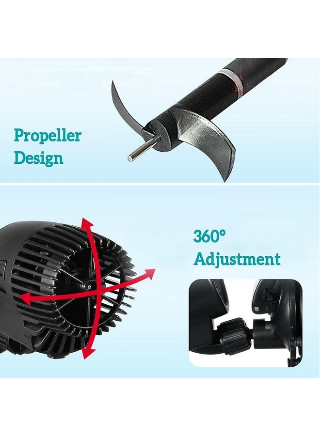 VAYINATO Sobo (WP-800M | 25W | 20000L/H) 360 Degree Dual Powerhead Aquarium Super Wave Maker | Improve water movement especially for saltwater fish tanks - Image 3