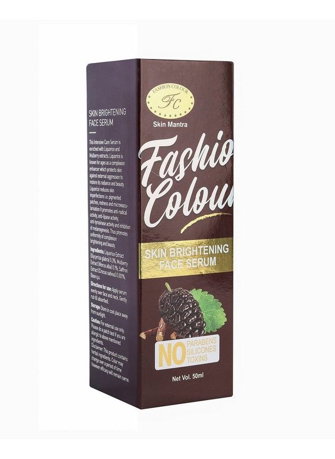 Fashion Colour - Skin Brightening Face Serum For Even Tone Radiance & Skin Glow Made In India 50Ml - Image 1