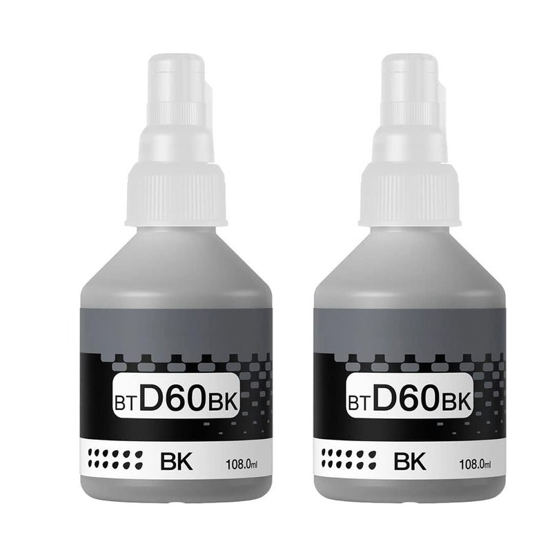RC PRINT Ink Compatible for Brother DCP T220 T420 T520 T820 T920 T310 T510 T710 Printers, Pack of 2 Black 108ml Each - Image 5
